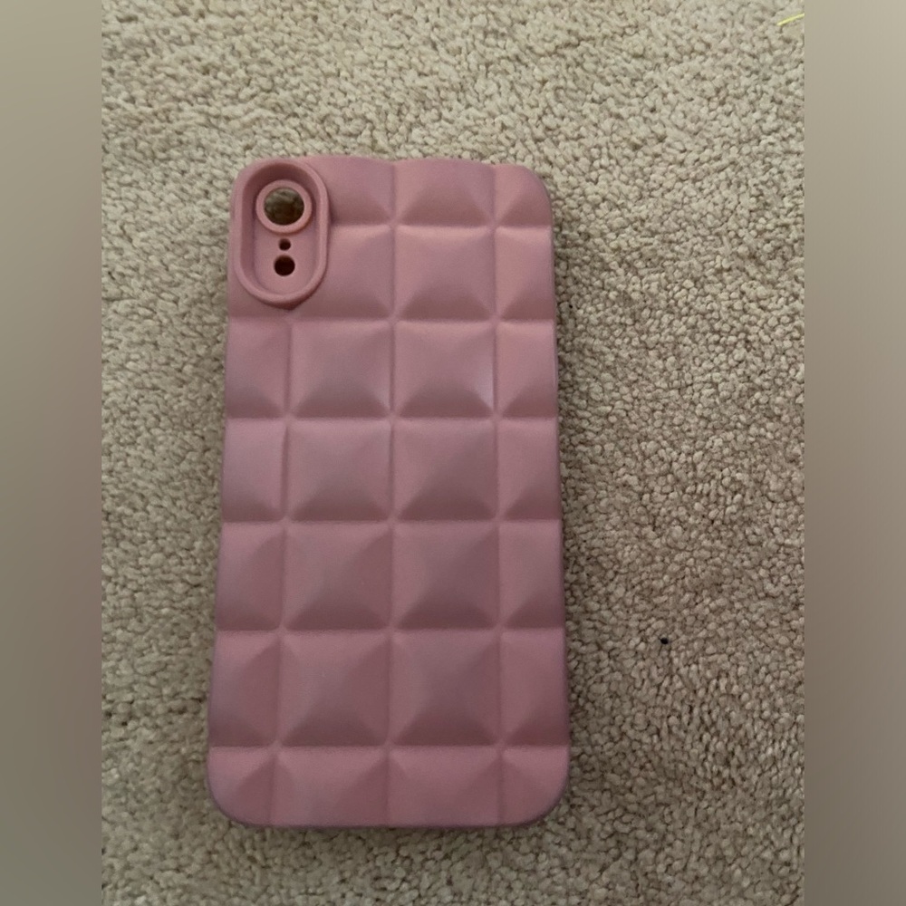 Pink phone case